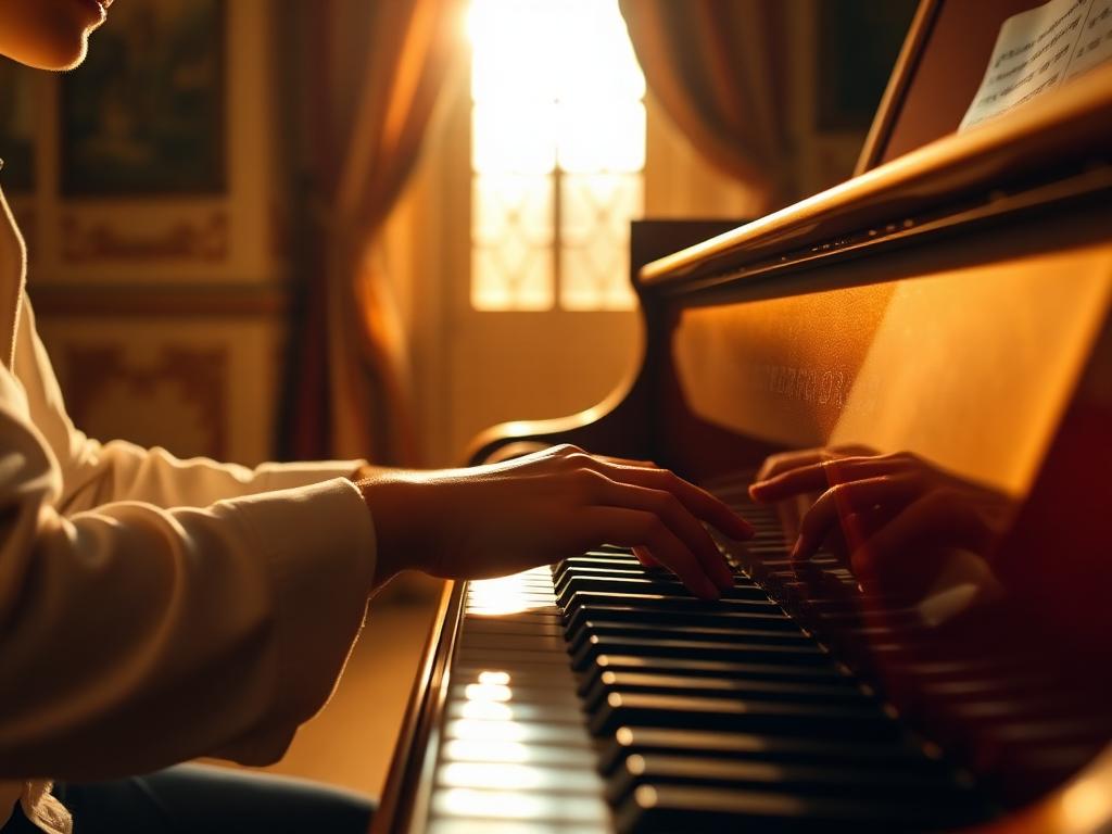 Mersin piyano kursu — el pozisyonu